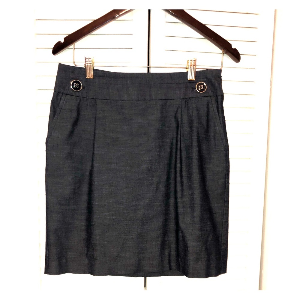 🌞FAVE of Mine -Navy - career LOFT skirt -